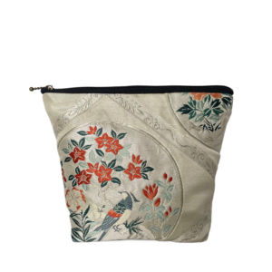 a floral welcome：草花の歓迎 kimono pouch ( size : l ) (copy)