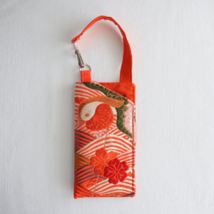 kimono glasses case chrysanthemums (copy)